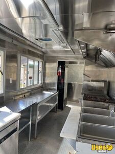 2022 Vn Kitchen Food Trailer Diamond Plated Aluminum Flooring Texas for Sale