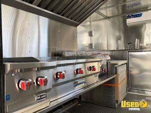 2022 Vt712fte Kitchen Food Trailer Diamond Plated Aluminum Flooring Florida for Sale