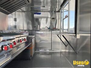 2022 Vt712fte Kitchen Food Trailer Stainless Steel Wall Covers Florida for Sale