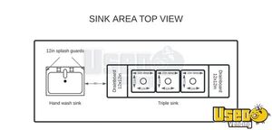 2022 Vt812fte Barbecue Food Trailer Diamond Plated Aluminum Flooring California for Sale