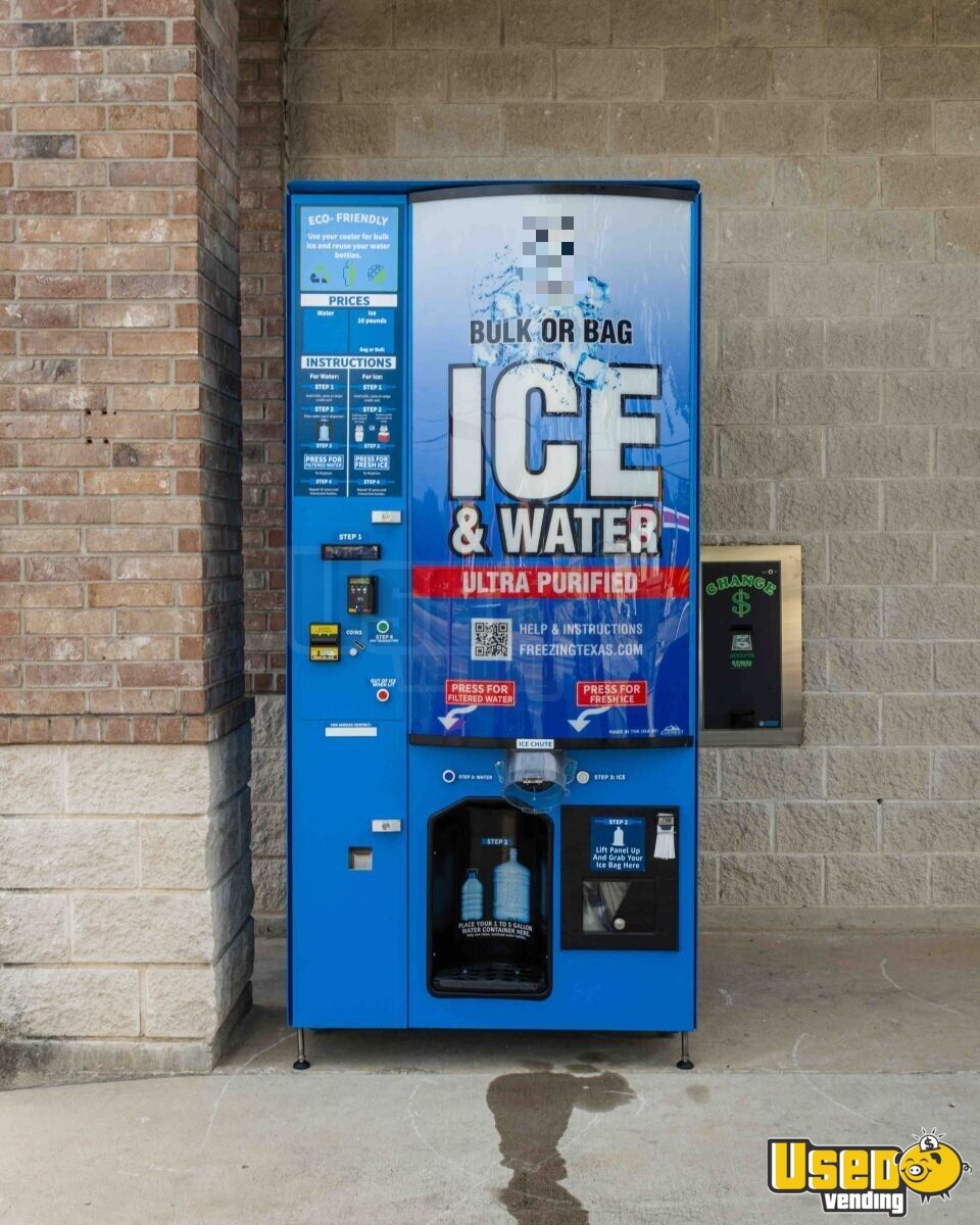 (2) 2022 Everest Ice VX3 & VX4 Bagged Ice and Filtered Water Vending