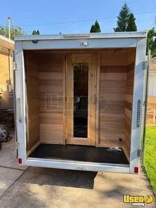 2022 Werx 6/10 Trailer Mobile Sauna / Cold Plunge Trailer Removable Trailer Hitch Michigan for Sale