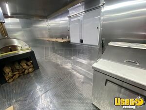 2022 Wood-fired Pizza Concession Trailer Pizza Trailer Prep Station Cooler Arkansas for Sale