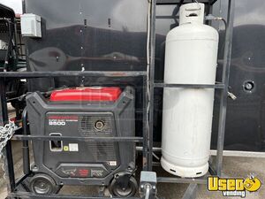 2022 Yjusa-20 Kitchen Food Trailer Prep Station Cooler Texas for Sale