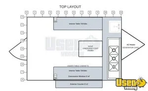 2023 12' Custom Concession Trailer 18 California for Sale