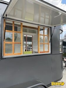 2023 13' Round Diner Style Food Concession Trailer Concession Trailer Exterior Lighting Arkansas for Sale