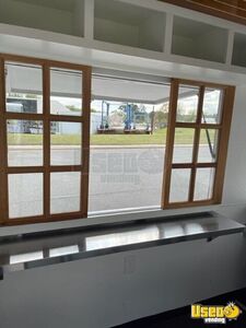 2023 13' Round Diner Style Food Concession Trailer Concession Trailer Hand-washing Sink Arkansas for Sale