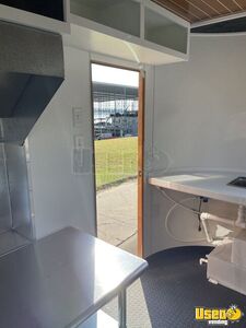 2023 13' Round Diner Style Food Concession Trailer Concession Trailer Triple Sink Arkansas for Sale