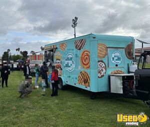 2023 18' Food Trailer Bakery Trailer Stainless Steel Wall Covers California for Sale