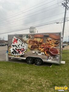 2023 2023 Kitchen Food Trailer Air Conditioning Michigan for Sale