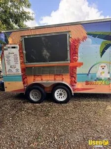 2023 2023 Turnkey Shave Ice Concession Trailer Snowball Trailer Awning Florida for Sale