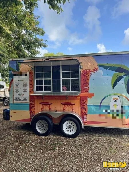 2023 2023 Turnkey Shave Ice Concession Trailer Snowball Trailer Florida for Sale