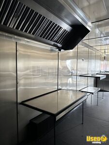 2023 2024 Black Kitchen Food Trailer Exterior Customer Counter New York for Sale