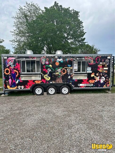 2023 23 Ft 3 Axle Kitchen Food Trailer Arkansas for Sale