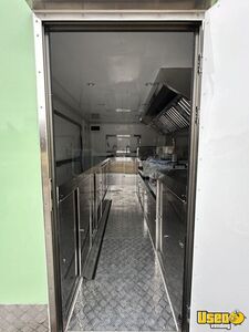 2023 400st Kitchen Food Trailer Diamond Plated Aluminum Flooring Arkansas for Sale