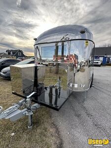 2023 500 Kitchen Food Trailer Diamond Plated Aluminum Flooring Arkansas for Sale