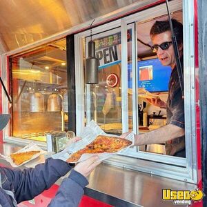 2023 50z-eb Pizza Concession Trailer Pizza Trailer Floor Drains Tennessee for Sale