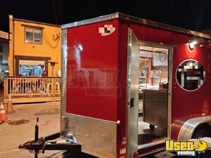 2023 50z-eb Pizza Concession Trailer Pizza Trailer Stainless Steel Wall Covers Tennessee for Sale