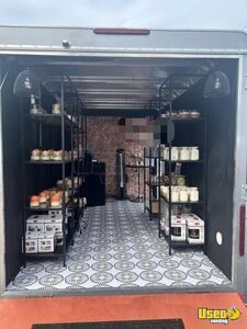 2023 6x12 Enclosed Trailer Mobile Boutique Interior Lighting Pennsylvania for Sale