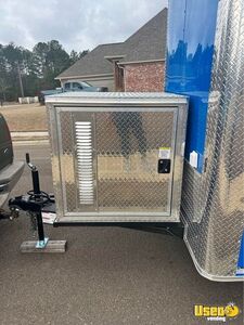 2023 6x12ta Dog Grooming Trailer Pet Care / Veterinary Truck Diamond Plated Aluminum Flooring Mississippi for Sale