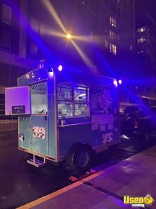 2023 7x10 Kitchen Food Trailer Diamond Plated Aluminum Flooring Missouri for Sale