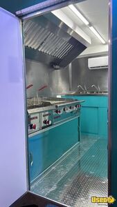 2023 7x10 Kitchen Food Trailer Diamond Plated Aluminum Flooring Missouri for Sale
