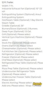 2023 7x10 Kitchen Food Trailer Fire Extinguisher Missouri for Sale