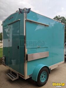 2023 7x10 Kitchen Food Trailer Stainless Steel Wall Covers Missouri for Sale