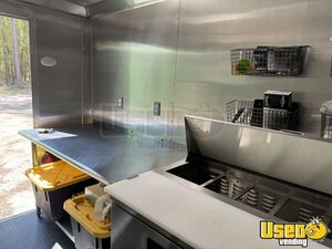 2023 7x12sa Concession Trailer Diamond Plated Aluminum Flooring Florida for Sale