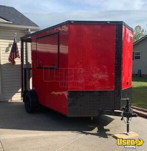 2023 7x12sa Concession Trailer Insulated Walls Kentucky for Sale