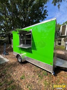 2023 7x12sa Kitchen Food Trailer Air Conditioning Florida for Sale