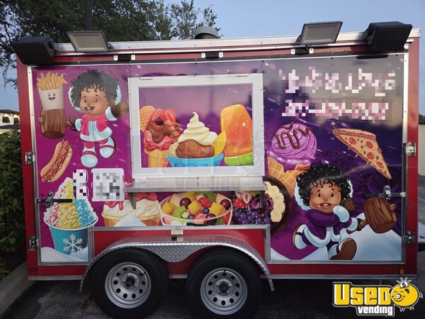 2023 7x12ta Concession Trailer Florida for Sale