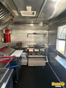2023 7x12ta Kitchen Food Trailer Refrigerator Florida for Sale
