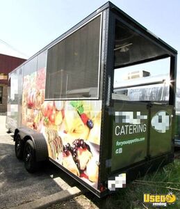 2023 7x20 Ta With Open Bbq Porch Kitchen Food Trailer Air Conditioning Illinois for Sale