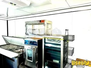 2023 7x20 Ta With Open Bbq Porch Kitchen Food Trailer Refrigerator Illinois for Sale