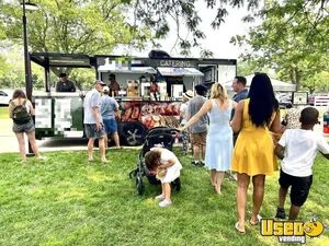 2023 7x20 Ta With Open Bbq Porch Kitchen Food Trailer Shore Power Cord Illinois for Sale