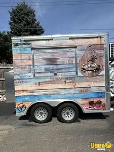 2023 8' X 10' Concession Trailer Kitchen Food Trailer Air Conditioning New York for Sale