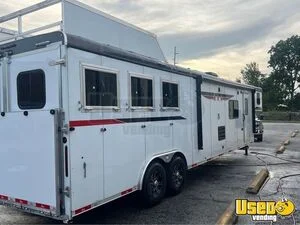 2023 8316s Silverado Living Quarters Horse Trailer Generator Indiana for Sale