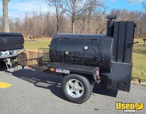 2023 84 Fatboy Deluxe Mobile Open Bbq Smoker Trailer Exterior Lighting New York for Sale