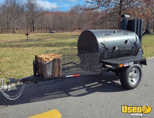 2023 84 Fatboy Deluxe Mobile Open Bbq Smoker Trailer New York for Sale