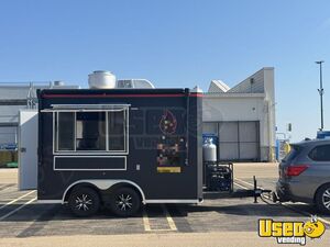 2023 8.5 X 12 Enclosed Ta Kitchen Food Trailer Exterior Customer Counter Illinois for Sale