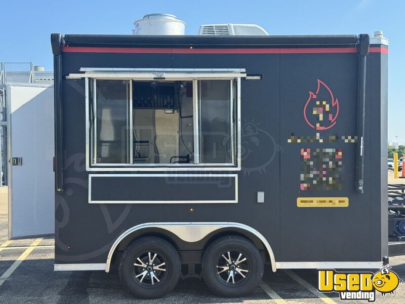 2023 8.5 X 12 Enclosed Ta Kitchen Food Trailer Illinois for Sale