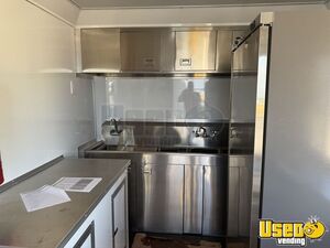 2023 8.5 X 12 Enclosed Ta Kitchen Food Trailer Triple Sink Illinois for Sale