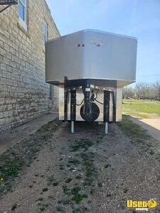 2023 8.5' X 24' Gooseneck Kitchen Food Trailer Concession Window Kansas for Sale