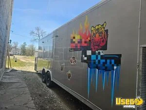 2023 8.5' X 24' Gooseneck Kitchen Food Trailer Kansas for Sale
