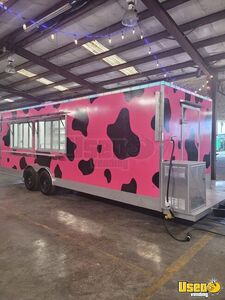2023 8.5 X 24 Kitchen Food Trailer Air Conditioning Texas for Sale