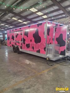 2023 8.5 X 24 Kitchen Food Trailer Concession Window Texas for Sale