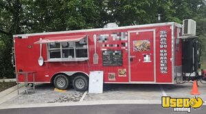 Turn Key - 2023 8.5' x 24' Kitchen Food Trailer with Fire Suppression System for Sale in Tennessee!
