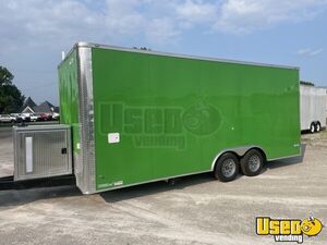 2023 8.5x 20 Concession Trailer Concession Trailer Diamond Plated Aluminum Flooring Kentucky for Sale