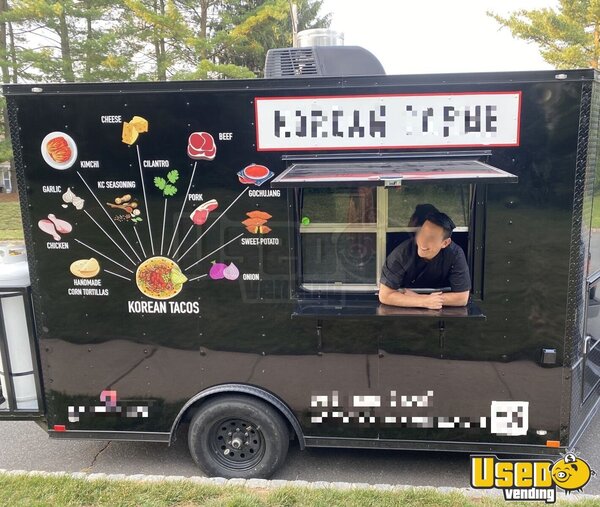 2023 8.5x12 Sae3 Enclosed Cargo Kitchen Food Trailer New Jersey for Sale